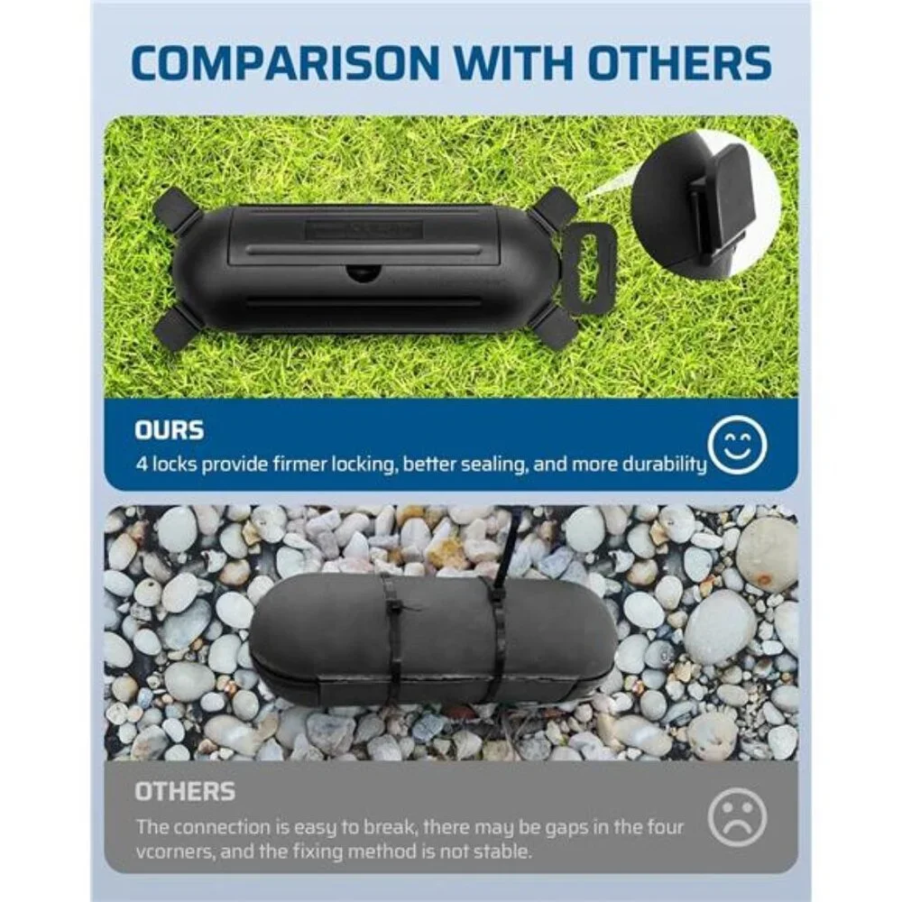 [4 Pack] Extension Cord Safety Cover,Weatherproof Electrical Connection Box